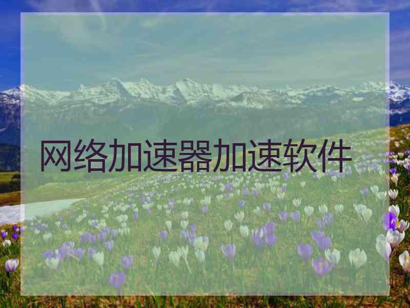 网络加速器加速软件
